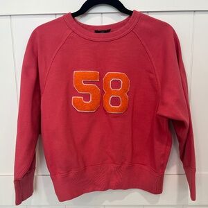 J. Crew Women's Varsity 58 Cotton Terry Sweatshirt